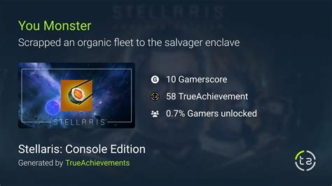 what was will be stellaris|Achievements